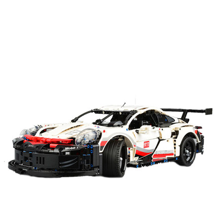 乐高积木保时捷911成年高难度巨大型汽车跑车男孩子拼装玩具模型